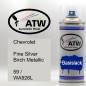 Preview: Chevrolet, Fine Silver Birch Metallic, 59 / WA926L: 400ml Sprühdose, von ATW Autoteile West.